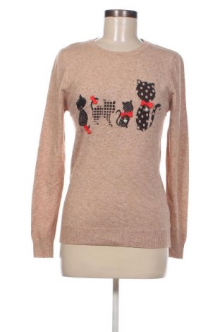 Γυναικείο πουλόβερ, Μέγεθος L, Χρώμα Καφέ, Τιμή 14,23 €