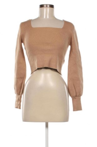 Γυναικείο πουλόβερ, Μέγεθος S, Χρώμα  Μπέζ, Τιμή 4,27 €