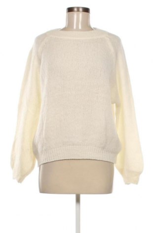 Дамски пуловер, Размер XL, Цвят Бял, Цена 17,40 лв.