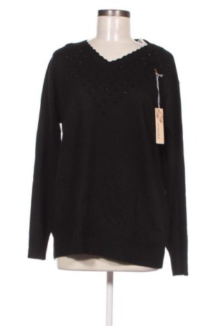 Дамски пуловер, Размер L, Цвят Черен, Цена 24,84 лв.
