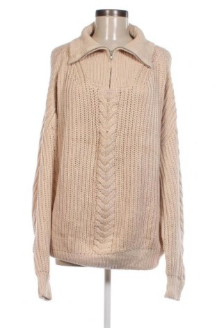 Дамски пуловер, Размер XXL, Цвят Бежов, Цена 5,80 лв.