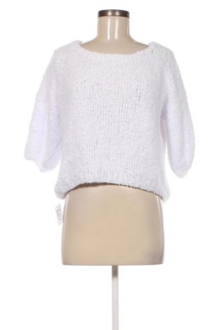 Дамски пуловер, Размер S, Цвят Бял, Цена 7,54 лв.