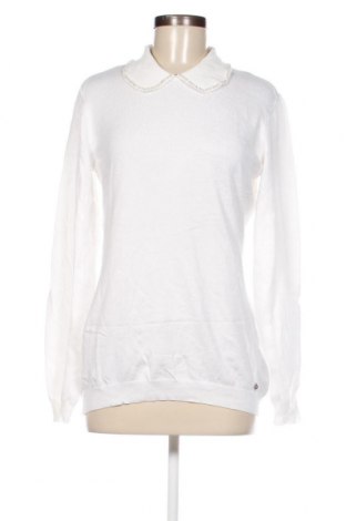 Γυναικείο πουλόβερ Ajc, Μέγεθος M, Χρώμα Λευκό, Τιμή 7,18 €