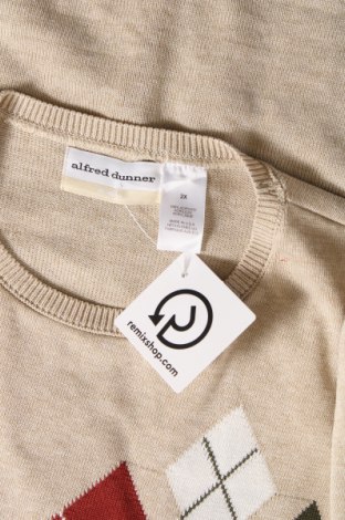 Дамски пуловер Alfred Dunner, Размер XXL, Цвят Бежов, Цена 10,15 лв.