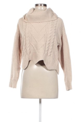 Дамски пуловер Almost Famous, Размер M, Цвят Бежов, Цена 13,05 лв.