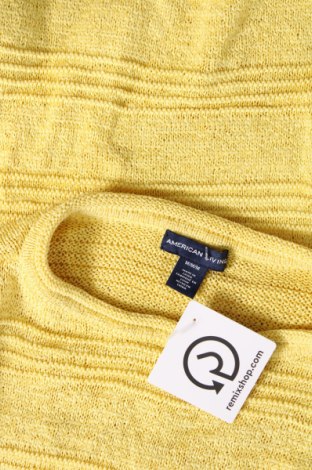 Дамски пуловер American Living, Размер M, Цвят Жълт, Цена 11,60 лв.