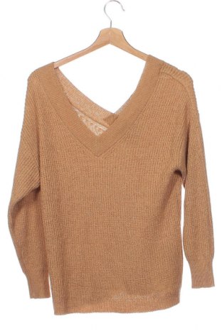 Дамски пуловер Amisu, Размер XS, Цвят Бежов, Цена 29,33 лв.