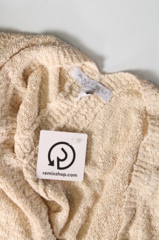 Дамски пуловер Amisu, Размер S, Цвят Бежов, Цена 4,35 лв.