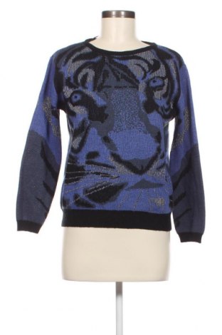 Дамски пуловер Amisu, Размер M, Цвят Син, Цена 29,00 лв.
