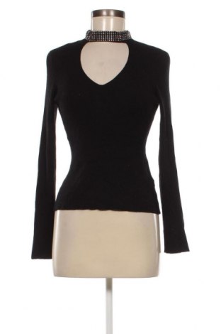Дамски пуловер Amisu, Размер M, Цвят Черен, Цена 14,50 лв.