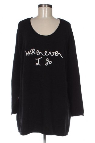Γυναικείο πουλόβερ Angel of Style, Μέγεθος XXL, Χρώμα Μαύρο, Τιμή 25,36 €