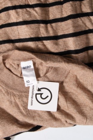 Дамски пуловер Anko, Размер M, Цвят Бежов, Цена 6,96 лв.