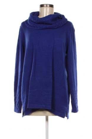 Дамски пуловер Anna, Размер L, Цвят Син, Цена 11,60 лв.