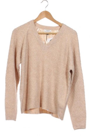 Дамски пуловер B.Young, Размер XS, Цвят Бежов, Цена 34,65 лв.