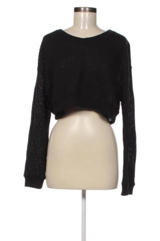 Дамски пуловер Bershka, Размер M, Цвят Черен, Цена 6,96 лв.