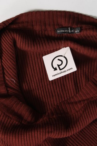 Дамски пуловер Bershka, Размер M, Цвят Кафяв, Цена 6,96 лв.