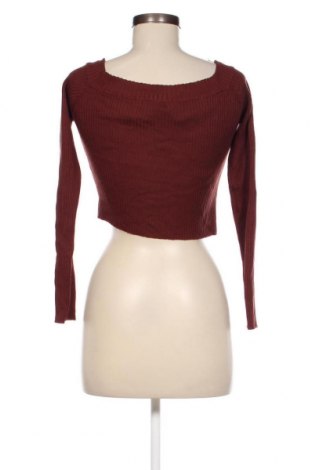 Дамски пуловер Bershka, Размер M, Цвят Кафяв, Цена 6,96 лв.
