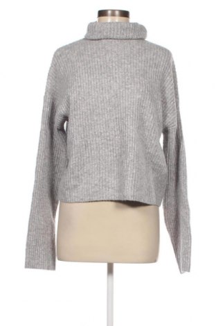 Дамски пуловер Bershka, Размер XS, Цвят Сив, Цена 29,00 лв.