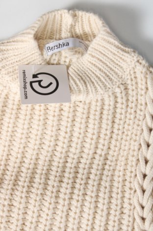 Γυναικείο πουλόβερ Bershka, Μέγεθος XS, Χρώμα Εκρού, Τιμή 5,94 €