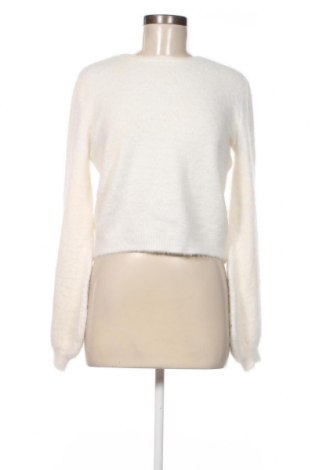 Дамски пуловер Bershka, Размер M, Цвят Бял, Цена 13,05 лв.