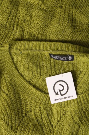 Дамски пуловер Blind Date, Размер M, Цвят Зелен, Цена 8,70 лв.