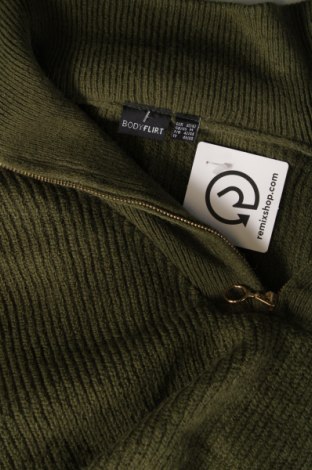 Дамски пуловер Body Flirt, Размер M, Цвят Зелен, Цена 13,05 лв.