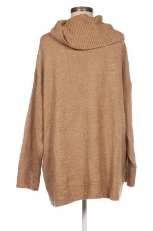 Дамски пуловер Body Flirt, Размер XXL, Цвят Бежов, Цена 5,80 лв.