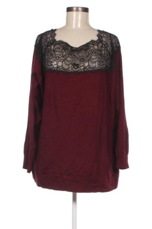 Дамски пуловер Body Flirt, Размер XXL, Цвят Червен, Цена 17,40 лв.