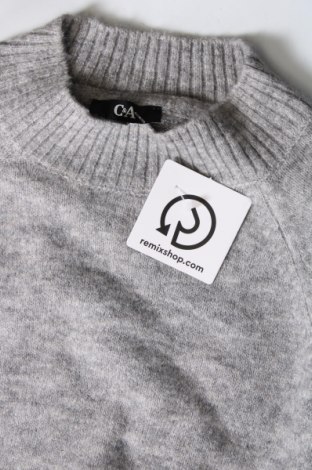 Дамски пуловер C&A, Размер L, Цвят Сив, Цена 9,57 лв.