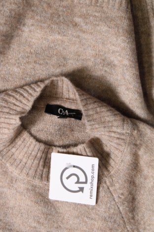 Дамски пуловер C&A, Размер L, Цвят Бежов, Цена 5,80 лв.