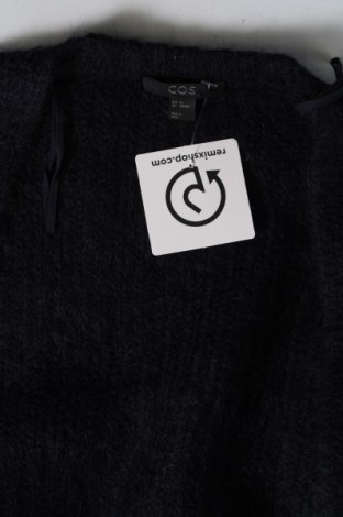 Дамски пуловер COS, Размер XS, Цвят Син, Цена 62,00 лв.