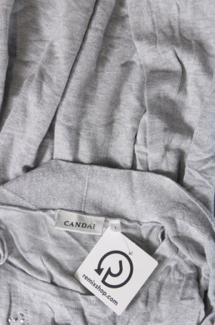 Дамски пуловер Canda, Размер L, Цвят Сив, Цена 9,28 лв.