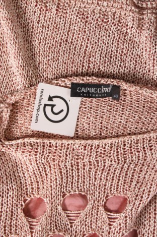 Дамски пуловер Capuccino, Размер S, Цвят Розов, Цена 6,96 лв.