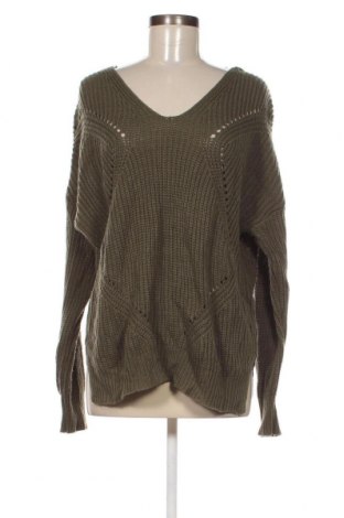 Дамски пуловер Charlotte Russe, Размер L, Цвят Зелен, Цена 7,83 лв.