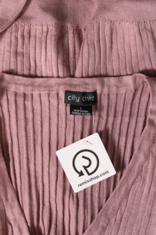 Дамски пуловер City Chic, Размер L, Цвят Лилав, Цена 6,38 лв.