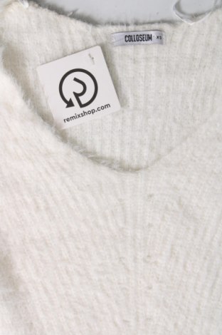 Γυναικείο πουλόβερ Colloseum, Μέγεθος XS, Χρώμα Λευκό, Τιμή 5,02 €