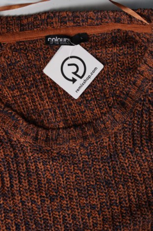 Damski sweter Colours Of The World, Rozmiar L, Kolor Brązowy, Cena 46,38 zł