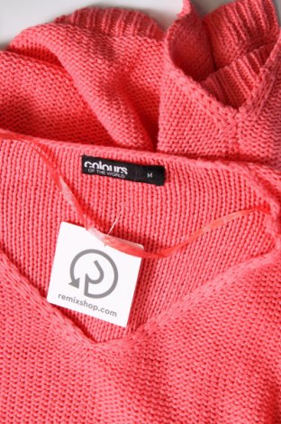 Дамски пуловер Colours Of The World, Размер M, Цвят Розов, Цена 5,80 лв.
