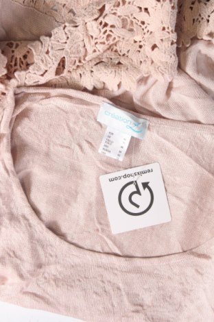 Дамски пуловер Creation L, Размер XL, Цвят Розов, Цена 10,66 лв.