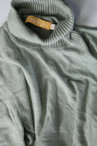 Pulover de femei Crisca, Mărime M, Culoare Verde, Preț 20,23 Lei
