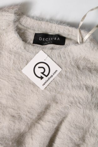 Дамски пуловер Decjuba, Размер S, Цвят Сив, Цена 9,30 лв.