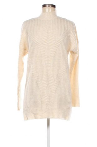 Γυναικείο πουλόβερ Defacto, Μέγεθος S, Χρώμα Εκρού, Τιμή 6,28 €