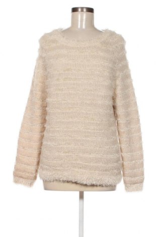 Дамски пуловер Designer S, Размер M, Цвят Бежов, Цена 4,64 лв.