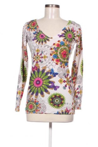 Дамски пуловер Desigual, Размер L, Цвят Многоцветен, Цена 37,16 лв.
