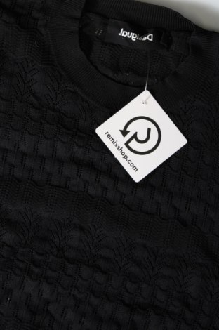 Γυναικείο πουλόβερ Desigual, Μέγεθος L, Χρώμα Μαύρο, Τιμή 26,85 €