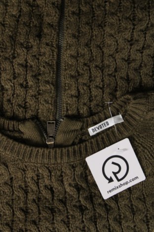 Дамски пуловер Devote, Размер M, Цвят Зелен, Цена 4,35 лв.