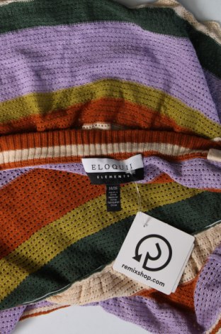 Damski sweter ELOQUII, Rozmiar XL, Kolor Kolorowy, Cena 131,14 zł