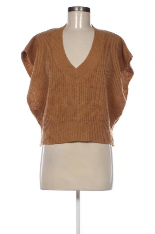 Дамски пуловер Edc By Esprit, Размер S, Цвят Кафяв, Цена 7,79 лв.