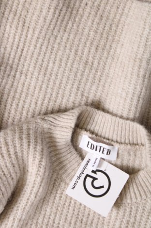 Дамски пуловер Edited, Размер M, Цвят Бежов, Цена 17,22 лв.
