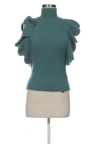 Γυναικείο πουλόβερ Elisabetta Franchi, Μέγεθος XS, Χρώμα Πράσινο, Τιμή 83,89 €